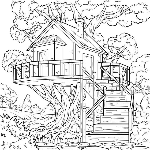 Dreamy Tree - house
