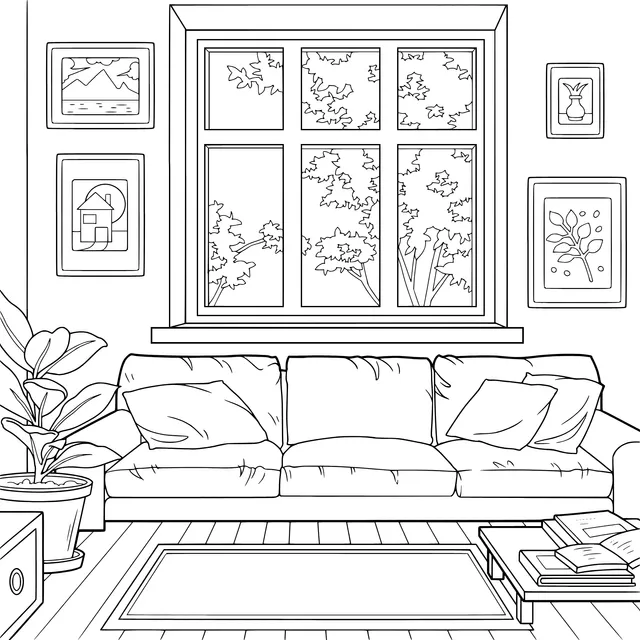 Cozy Living - room View