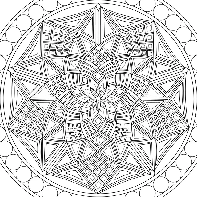 Exquisite Mandala Pattern