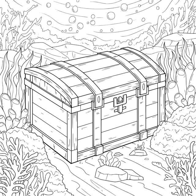 Underwater Treasure Chest