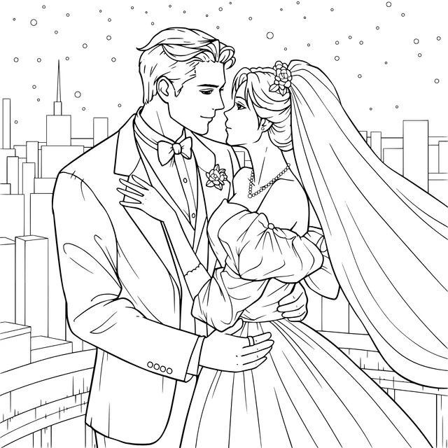 Romantic Newly - weds