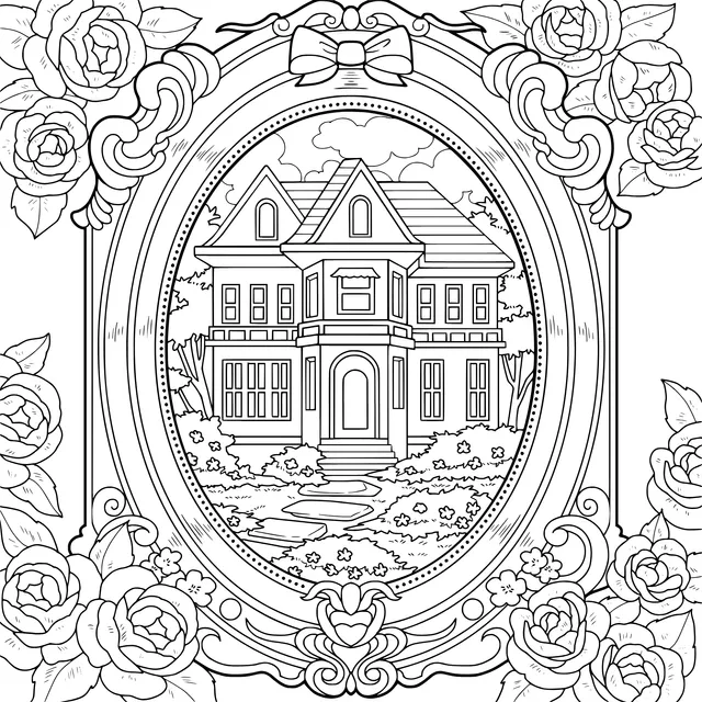 Exquisite Manor Illustration