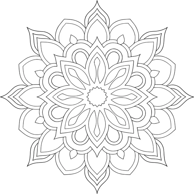 Exquisite Mandala Pattern