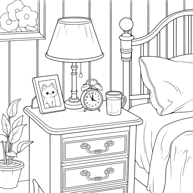 A Cozy Corner of the Bedroom
