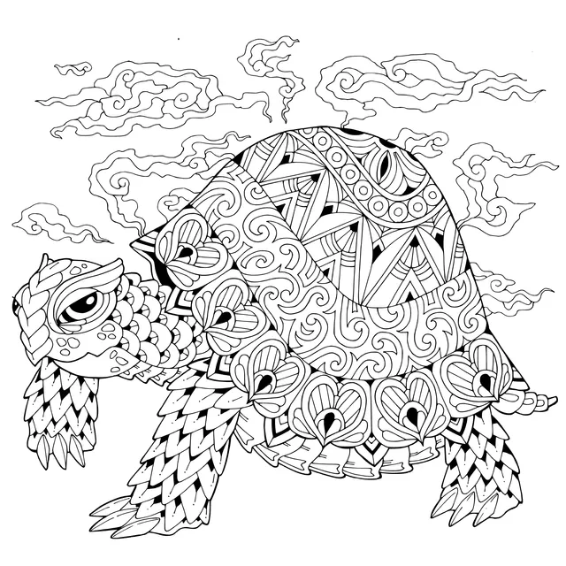 Fantastic Turtle Pattern