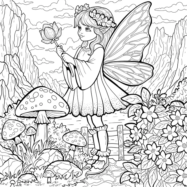 Dreamy Flower - fairy