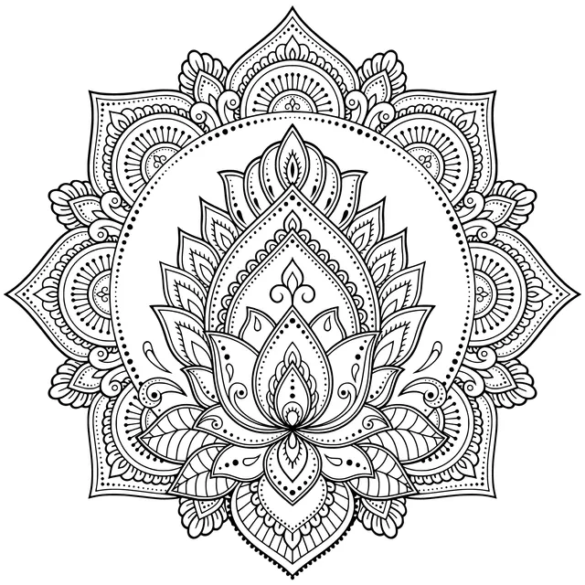 Exquisite Mandala Pattern