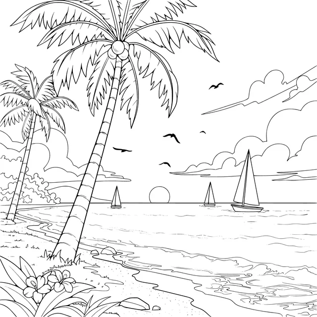 Beautiful Seaside Scenery
