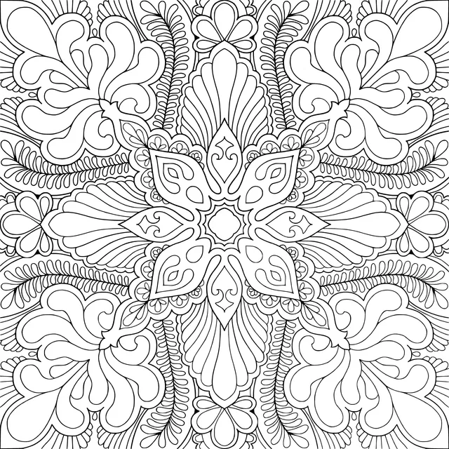 Exquisite Mandala Pattern