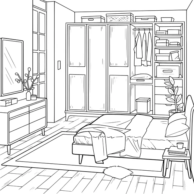 Cozy Bedroom Scene