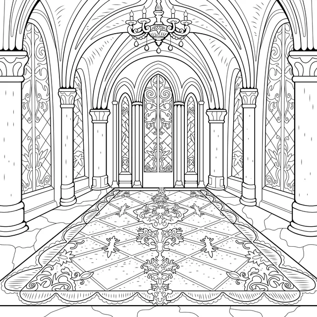 Dreamy and Gorgeous Palace Interior