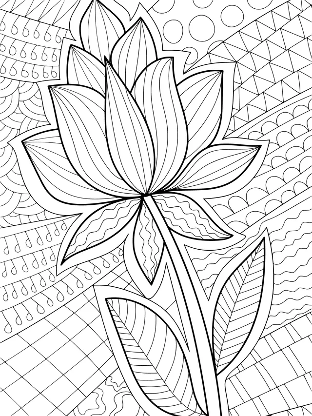 Gorgeous Blue Lotus