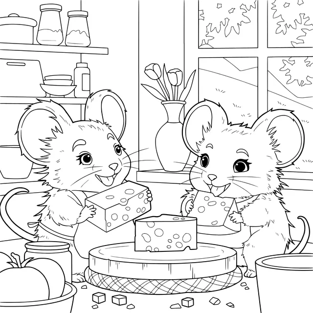 Mice's Cheese - eating Time