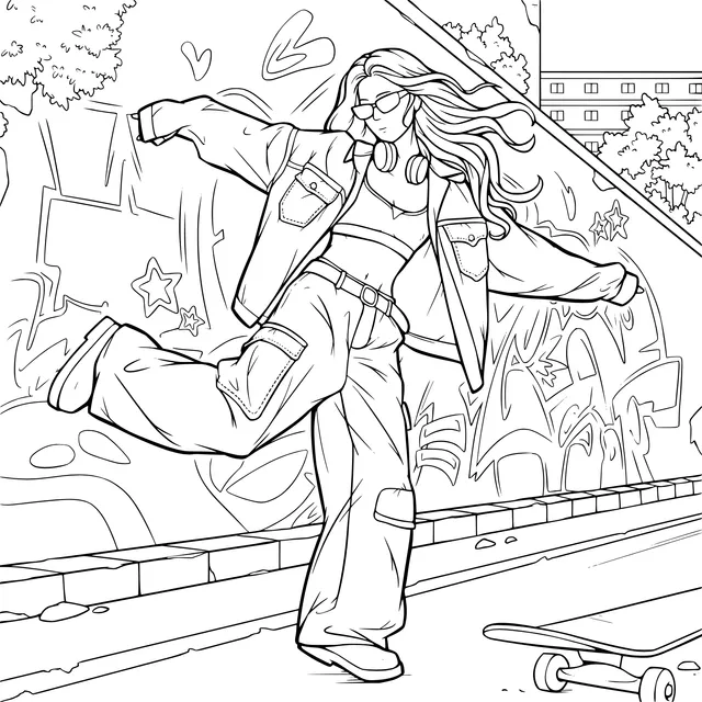 Street - stylish Girl