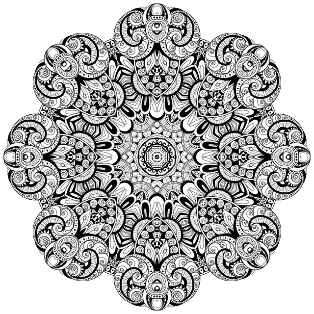 Exquisite Mandala Pattern