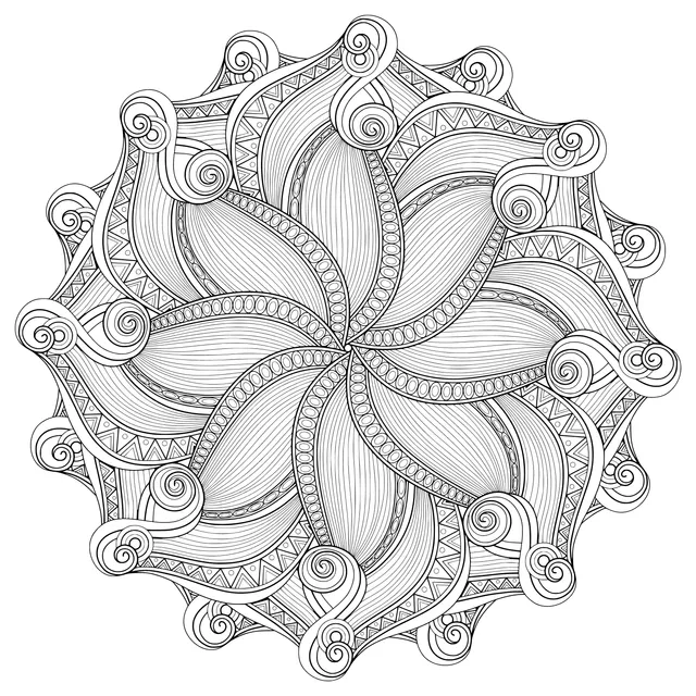 Exquisite Mandala Pattern