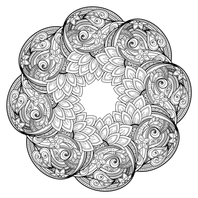 Exquisite Mandala Pattern