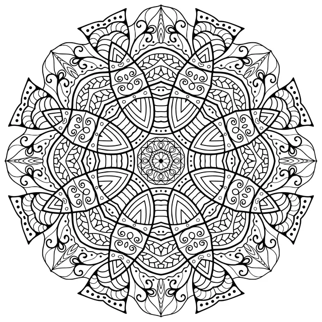 Exquisite Mandala Pattern