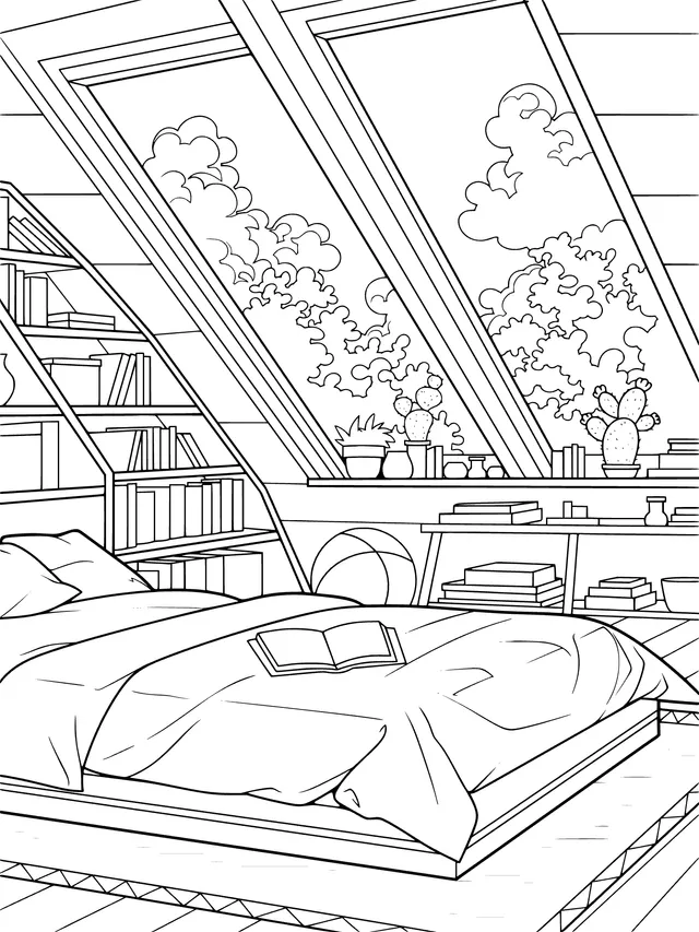 Cozy Attic Bedroom