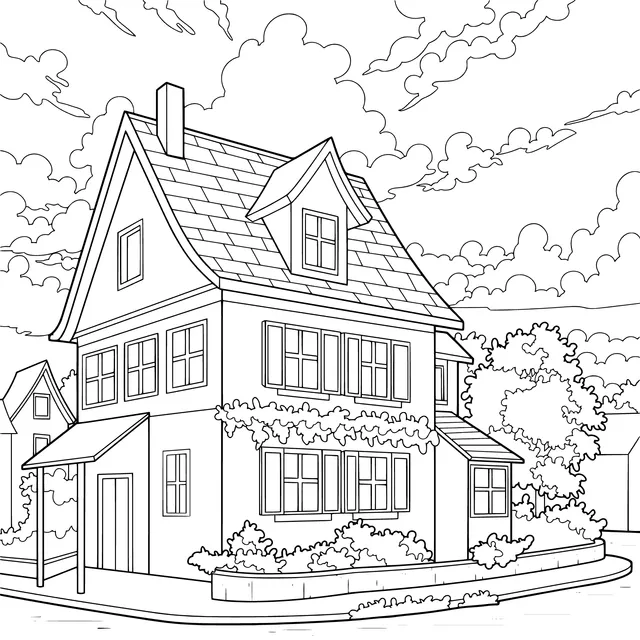 Cozy House Landscape