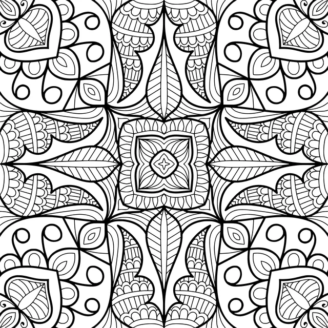 Exquisite Symmetrical Pattern