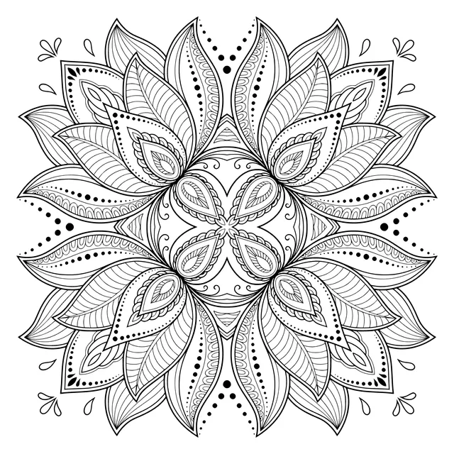 Exquisite Mandala Pattern