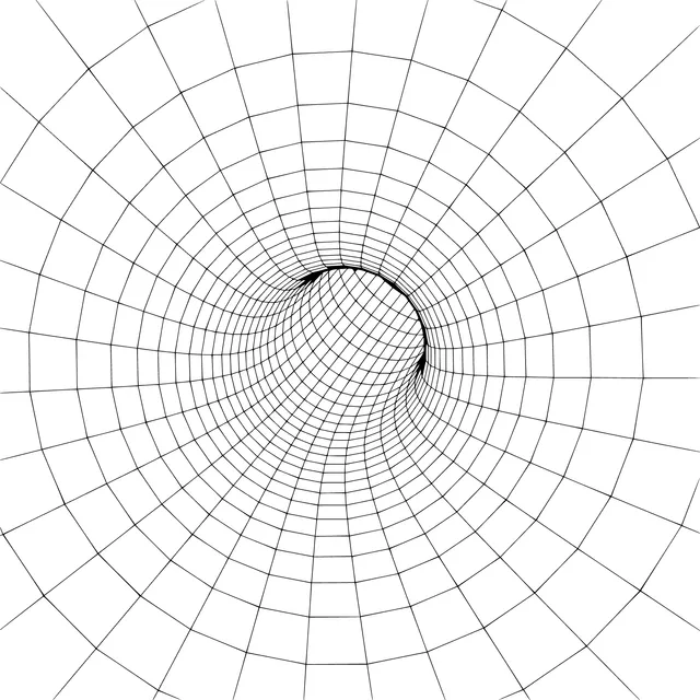 Dreamy Gradient Circular Pattern