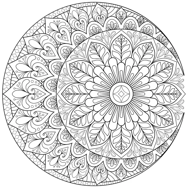 Exquisite Mandala Pattern