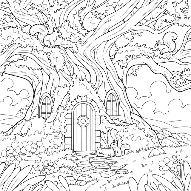 Fairy - tale Tree House