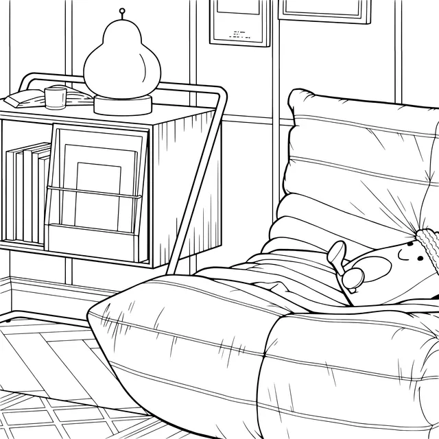 Cozy Indoor Relaxing Scene