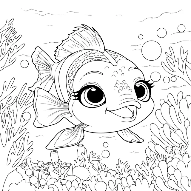 Cute Underwater Fish