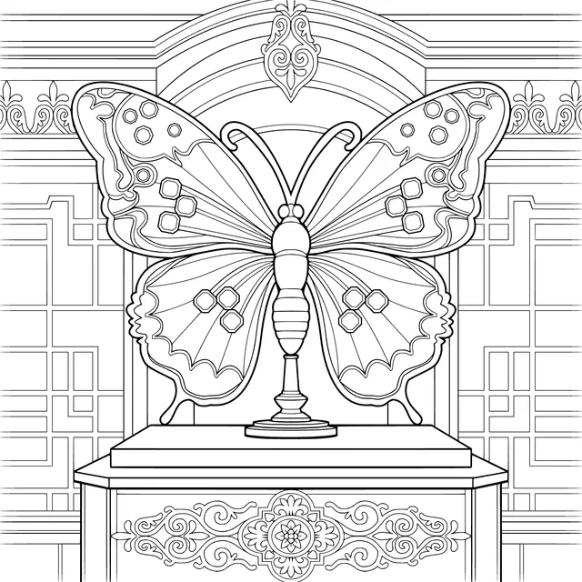 Exquisite Butterfly Ornament