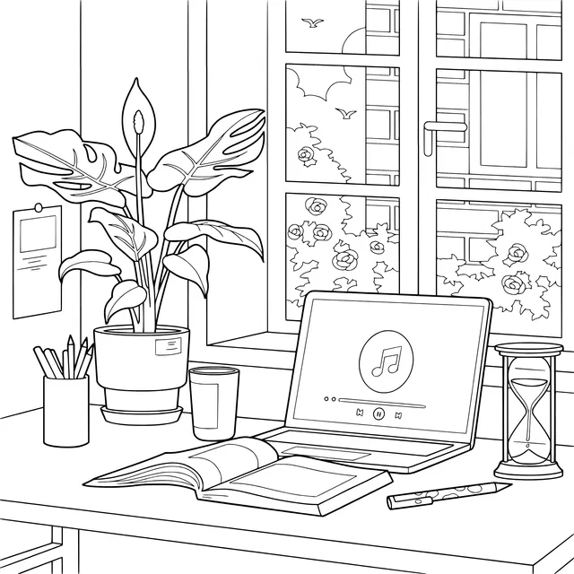 Cozy Work Nook