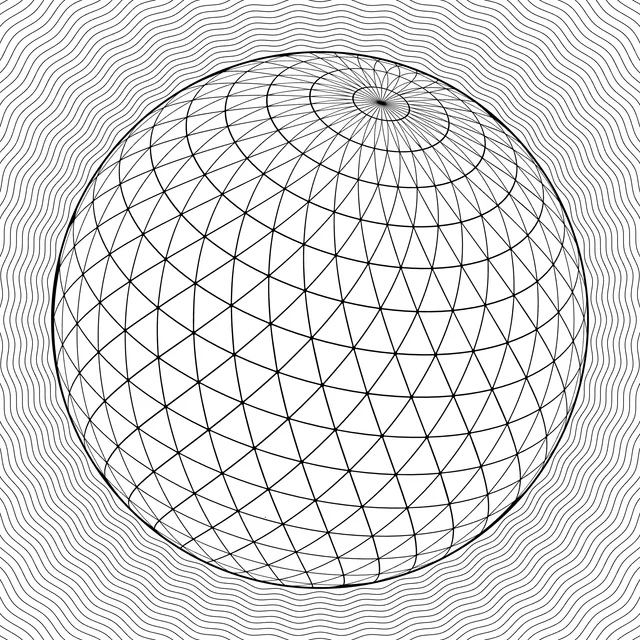 Geometric Sphere Pattern