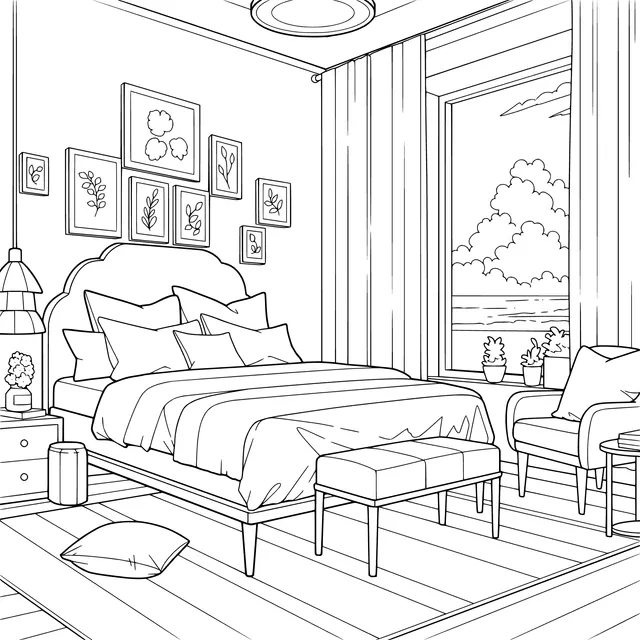 Cozy Bedroom Scene