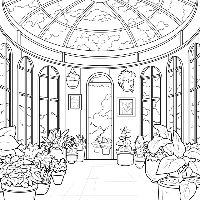 Dreamy Glass Greenhouse