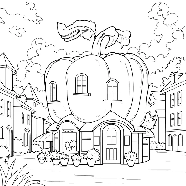 The Wonderful Green - Pepper - Shaped House