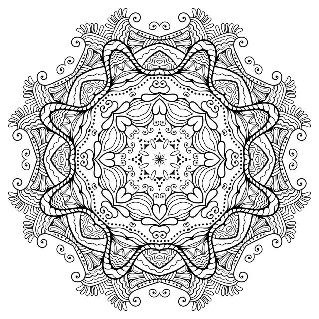 Exquisite Mandala Pattern