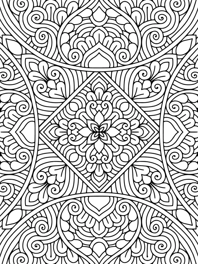 Exquisite Mandala Pattern