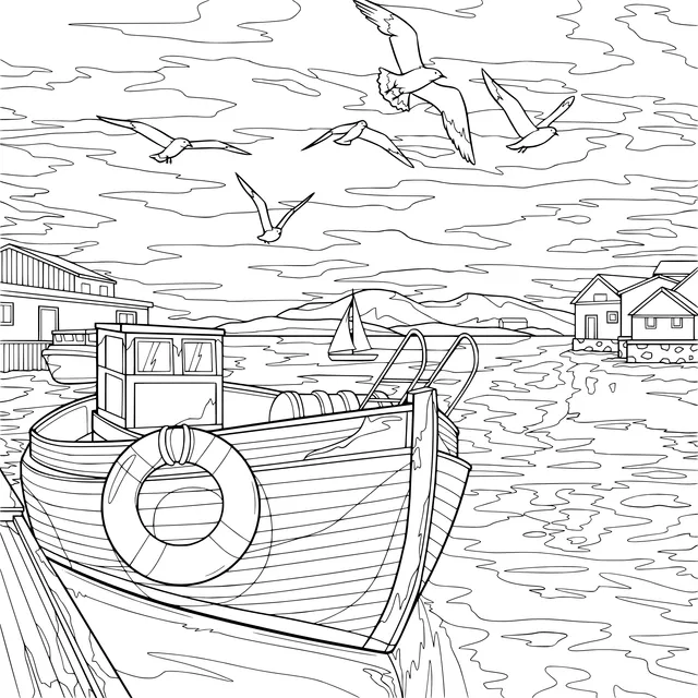 Twilight at the Seaport