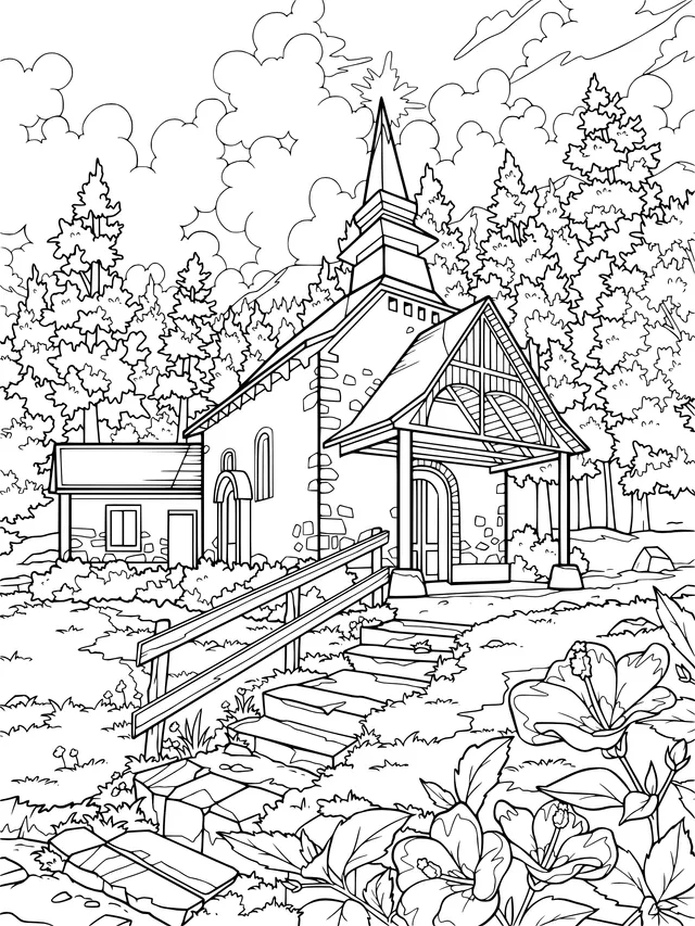 Church in the Mountains and Forests