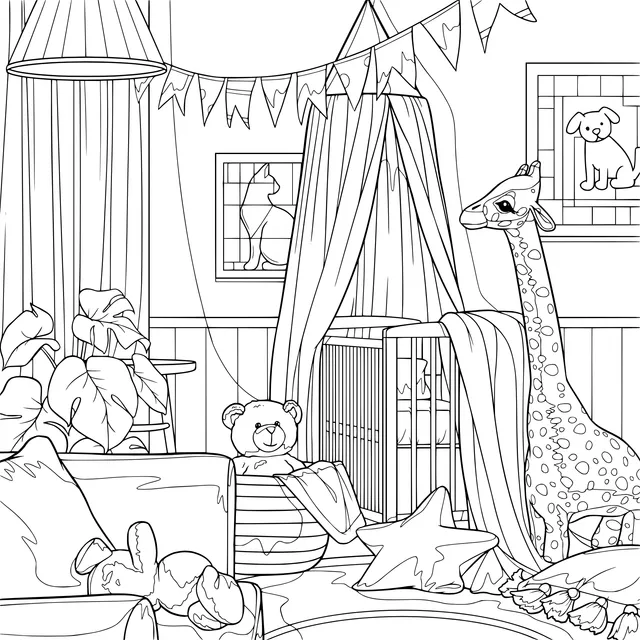 Cozy Children's Room Scene