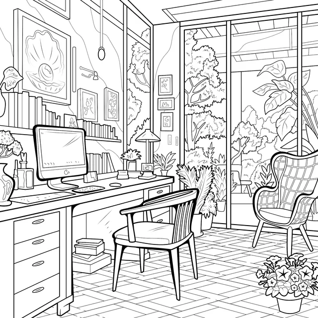 Cozy Home - Office Space