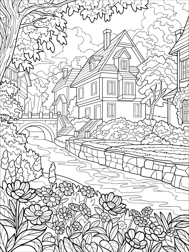 Beautiful Home by the River