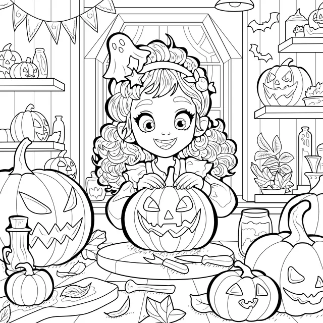 Happy Halloween - Girl