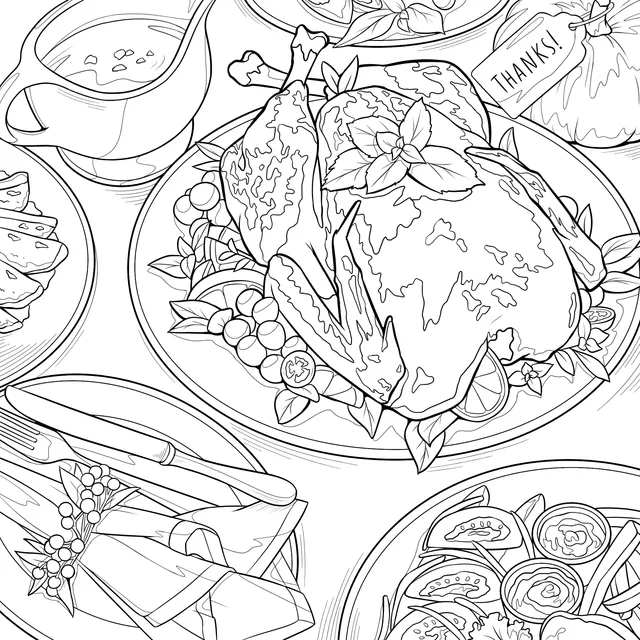 Bountiful Thanksgiving Feast