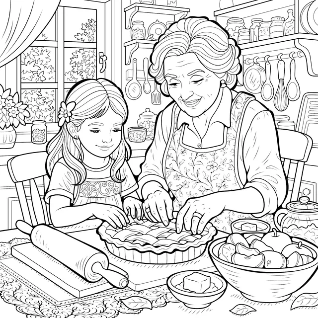 Grandparent - Grandchild Baking Time