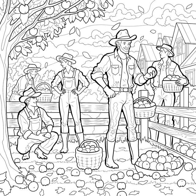 Autumn Apple - Picking Scene