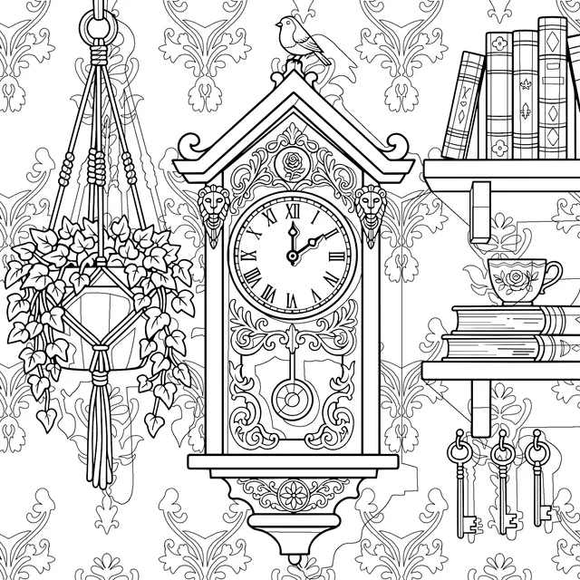 Vintage Clock Corner