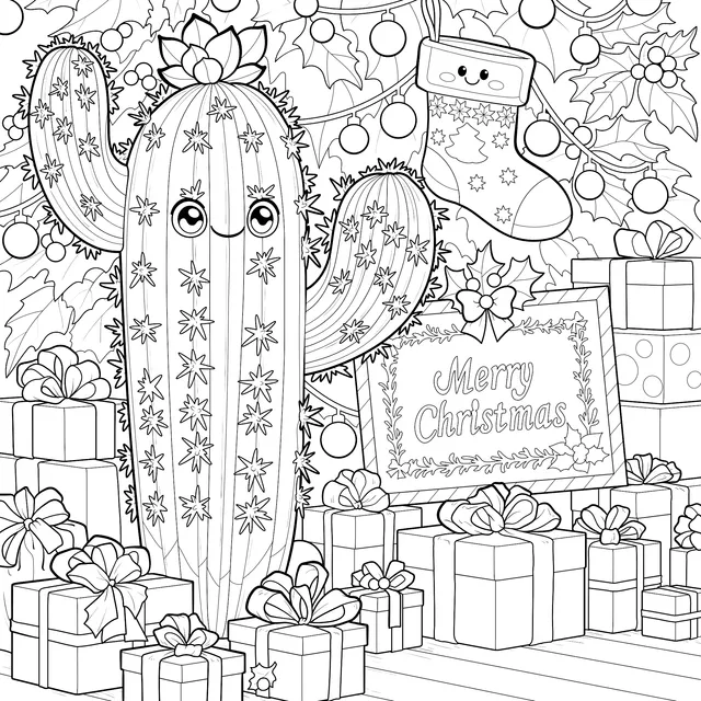 Cactus's Christmas Party